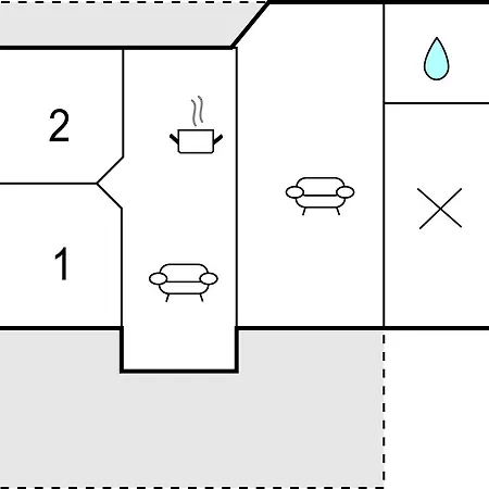 In W/ Wifi And 2 Bedrooms